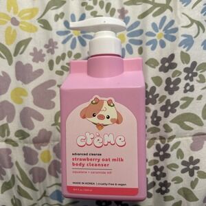 The Creme Shop Advanced Cleanse Strawberry Oat Milk Body Cleanser 16.9 Fl. Oz.